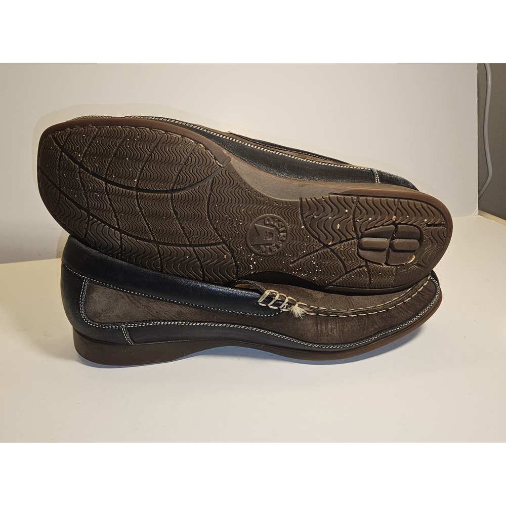 Mephisto Men's Brown Suede Leather Slip-On Loafer Shoes Size 10 - Picture 10 of 10